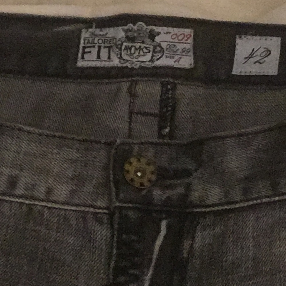 Men ash- black jeans size 42